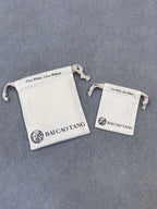 Natural Linen Drawstring Pouch