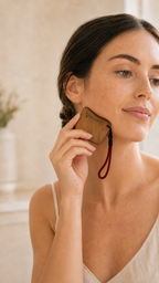 Square Sandalwood Gua Sha Tool