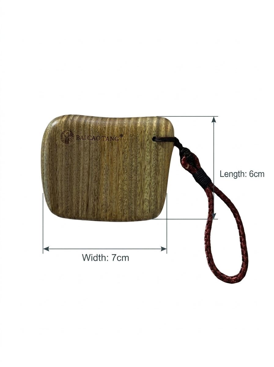Square Sandalwood Gua Sha Tool