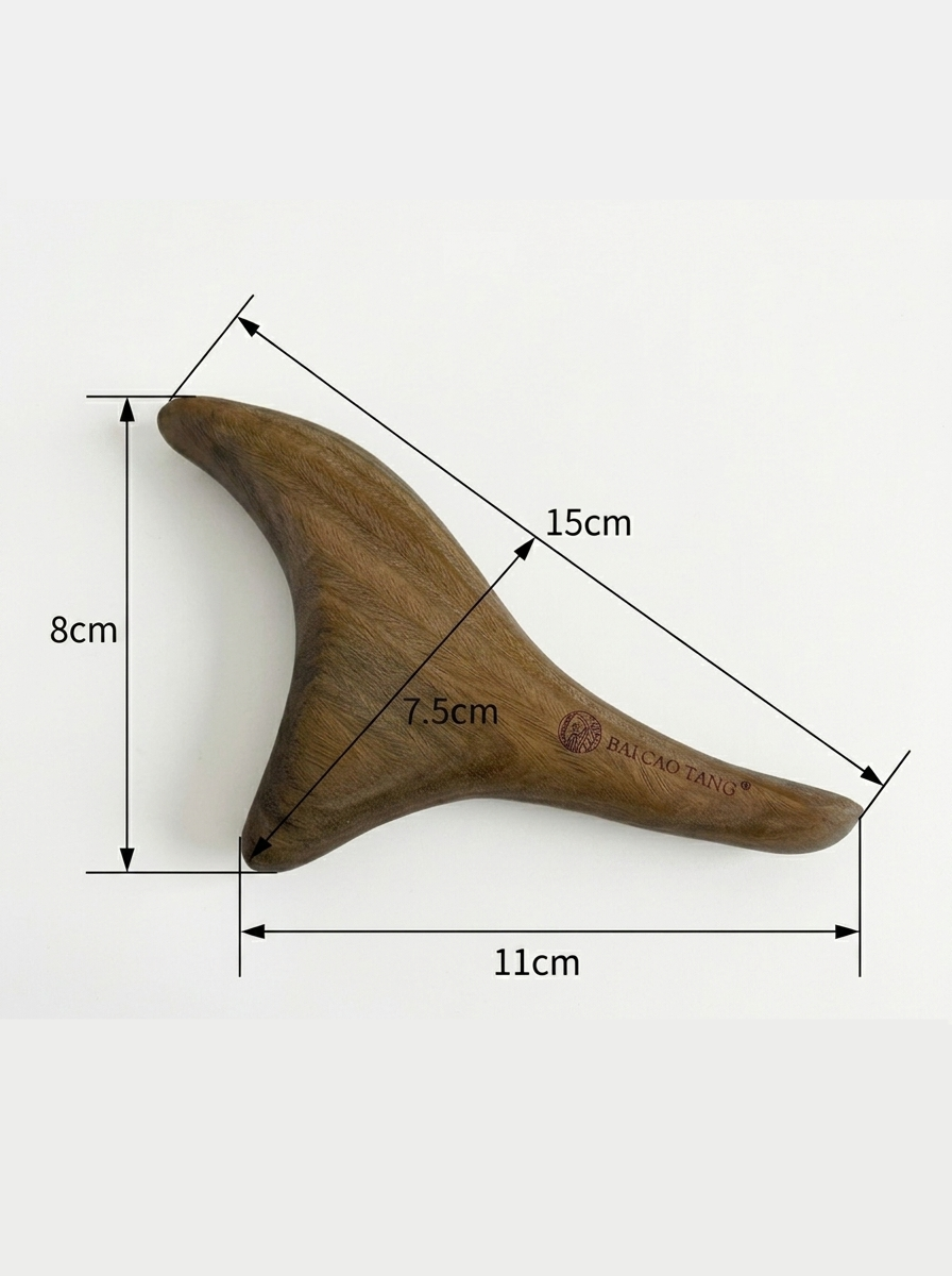 Sandalwood Tri-Point Acupressure Massager