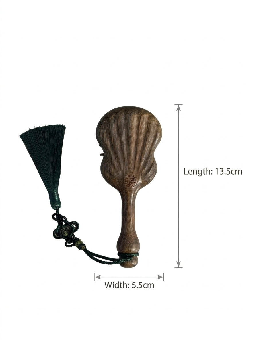 Portable Sandalwood Cushion Scalp Brush