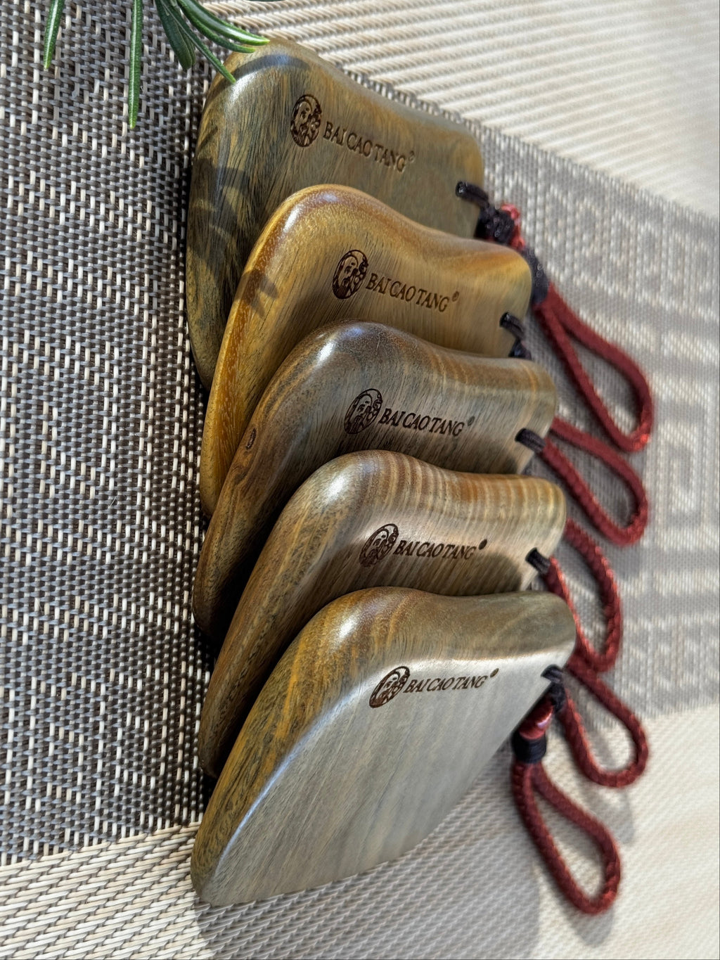 Square Sandalwood Gua Sha Tool